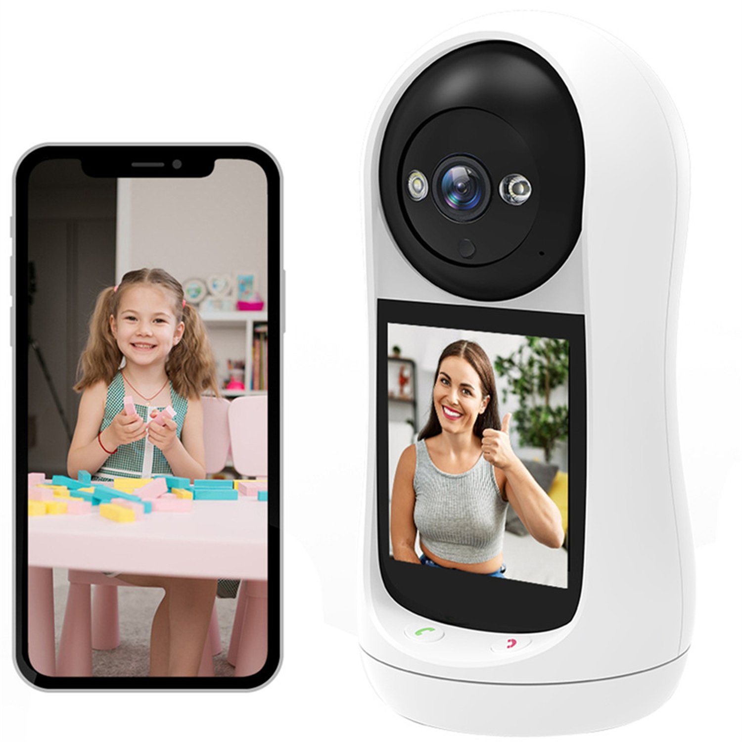 Sarzi 1080P Baby Monitor Indoor Security Wifi Camera V5
