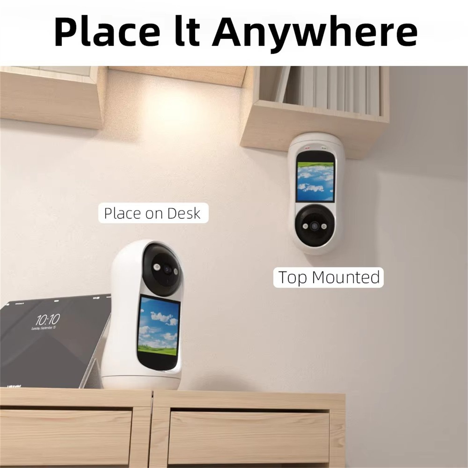 Sarzi 1080P Baby Monitor Indoor Security Wifi Camera V5 - Image 9